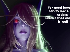Hentai Sylvanas Windrunner CBT JOI (Femdom, CBT, POT, Humiliation)