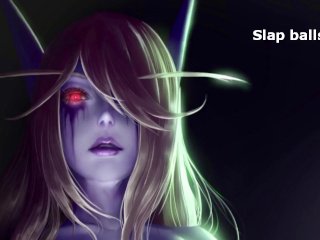 Hentai Sylvanas Windrunner CBT JOI (Femdom, CBT, POT, Humiliation)