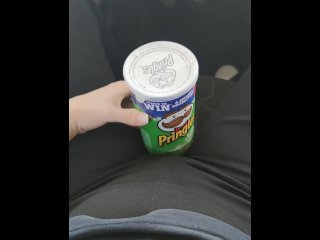 Paja patrocinada por Pringles