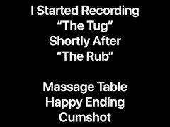 Video Happy Ending on the Massage Table