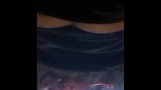 MissLexiLoup hot curvy ass young female jerking off Halloween party 21