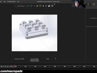 Prototipo de macropad handwired  Parte 2: Render