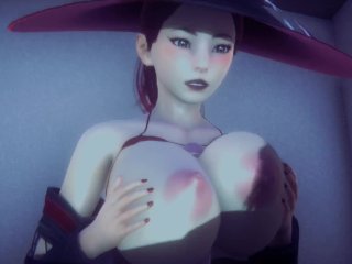 big boobs, animation sex, public, cum inside