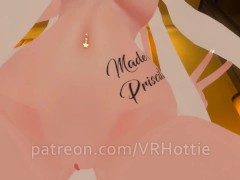 Hot Babe in Pajamas Rides You Cowgirl Hardcore Cat Girl Thigh High Piercings POV Lap Dance VRChat