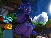 Preview 3 of Hooves Art - Nightmare Night Stand (HALLOWEEN 2021) 60fps