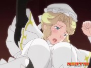 Preview 1 of Hentai Pros - Blonde Maid Maria, Sweetly Takes Care Of Every Single One Of Her Customer's Needs