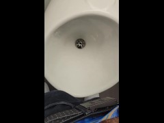 real risky public mens bathroom in vancouber PT1