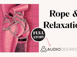 bondage slave, rope bunny, pov, erotic audio