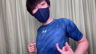 [Japanischer Junge] Hentai College-Student, der mit einer Brustwarze ekstase