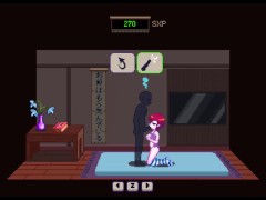 Nightcall Sex Dojo [Hentai pixel game] outdoor public street doggystyle creampie