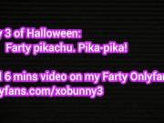 Preview 1 of 31 Halloween fart videos, one for each day of October (full lenght videos on my Onlyfans)