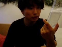 水と精液を混ぜて飲んでみた。 - Screenshot 5 of 16 - Satochan