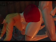 Preview 5 of POV - Slutty Velma Fucking her huge ASS (3D Cosplay)