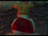 POV - Velma sacanagem fodendo sua bunda enorme (cosplay 3D)