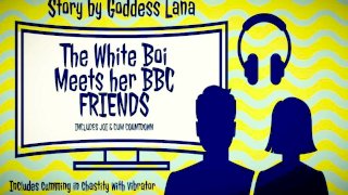 Het verhaal van de blanke boi die het schattige meisje ontmoette dat hem introduceert tot SMAKELIJKE BBC