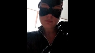 CatWoman humiliates, detains and spits. TEASER CLIP.