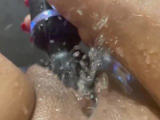 Squirting all over! Horny as Fuck Shakirah is always horny