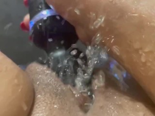 Squirting all Over! Horny as Fuck Shakirah is always Horny
