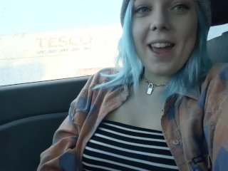 Fucking MyTight Pussy in a Car Wash @FakeAnnaLee_Thanks for_500 Subs!