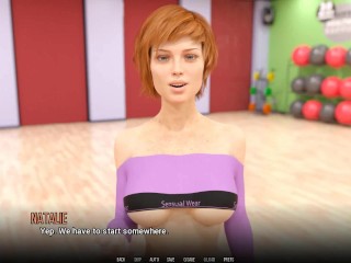 Университет проблем:Возбужденная милфа в тренажерном зале-Эпизод 13