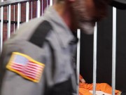 Preview 1 of ExtraBigDicks - Inmate Sucks Prison Guard Joe Parker's Big Cock