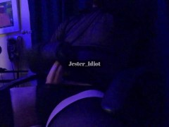 Plague Doctor Femboy Edges self in Several Positions