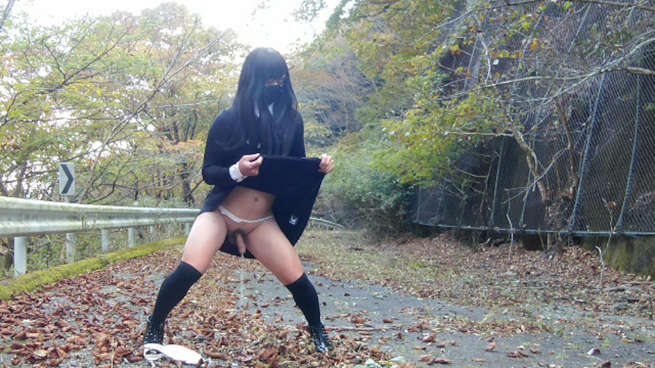 野外でオナニー 