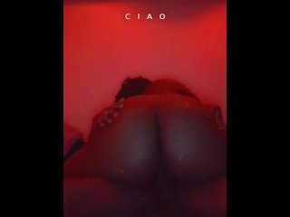 Big ass bounces on dick 