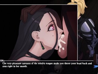 Hot Goth Witch_Rewarding Blowjob Ep_7 Knightly_Passions