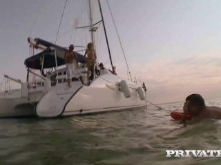 Private com - Hottie Colette Takes 2 Hard Shafts InHer Ass!