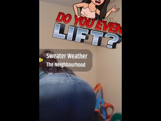 Light work out. 😁