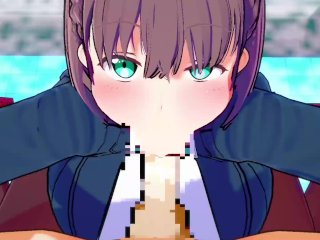 【月曜日のたわわ アイちゃん】アイちゃんがフェラチオで搾り取ってくれるだけ