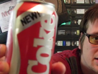 Joey Hollywood tries "new Coke!"