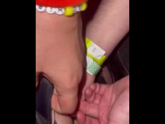 Video Fingering my Sexy Bestfriend in Public 