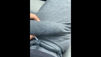 BBC Throbbing in 灰色运动裤