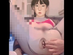 変態日本人　将异物放入屁股的孔中 - Screenshot 7 of 16 - Big Tits