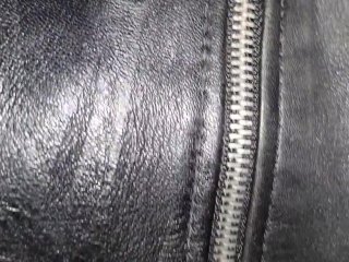 cumshot, gf, leather jacket, verified amateurs