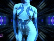 Preview 3 of Halo Cortana Teasing, Sucking, Fucking, and Facial Clip Compilation