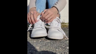 Stan smith & white socks