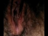 Close-up Hairy FTM Pulsating Pussy Orgasm