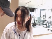 Preview 4 of 偷拍Swag daisybaby在健身房把她幹到高潮Candid Asian hot beauty fucks her to orgasm in the gym