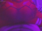 Preview 4 of I gave a surprise to my neighbor dressing up as 02 darling franxx sex Cosplay amateur 18 teen doggy