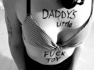 Kinktober Day 18 - BODY WRITING KINK: i've Tied and Deepthroated my FUCKTOY - Bdsmlovers91