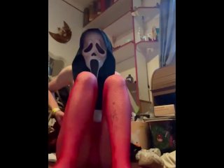 ghostface, squirt, cosplay, toys