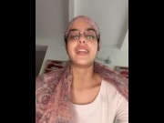 Preview 6 of Arab giving female anatomy lessons using her vagina as a sample if you want to see the full video su