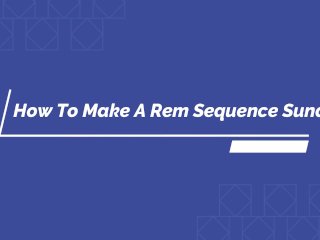 FREE PREVIEW August 2021 Preview_Reel RemSequence