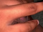 Preview 1 of Fingering my tight pussy under the covers