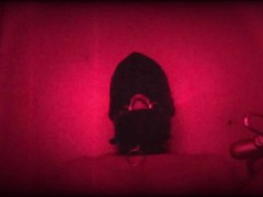 Sex slave piss in own face in the bath