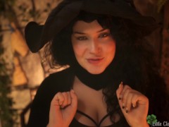 ASMR Witch Drinks her Own Love Potion and Wants to Fuck You