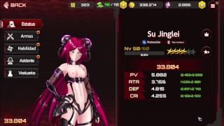 Ascensión Su Jinglei | Mod De Desnudo | Action Taimanin